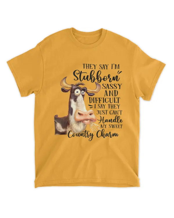Cow They Say I'm Stubborn