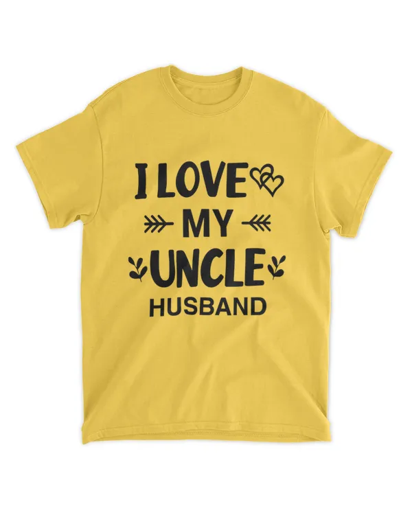 Personalized I Love My Uncle Baby Bodysuit, Gifts For Uncle, Gifts Idea For Uncle