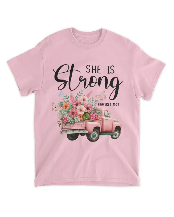 Country Truck She Is Strong