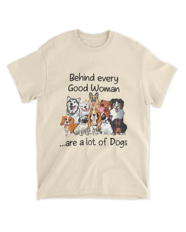 ETT1960 Behind Every Good Woman Are A Lot Of Dogs