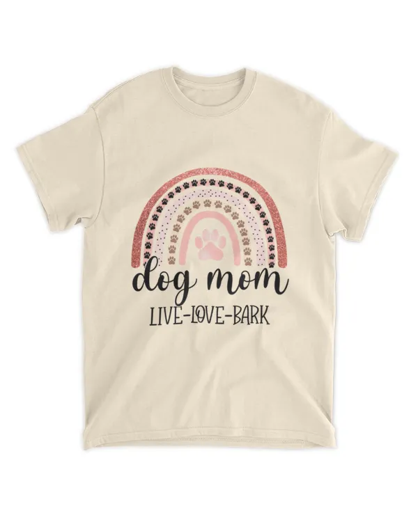 ETT643 Dog Mom Live Love Bark