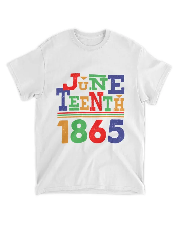 RD Juneteenth Shirt, Black History Shirt, Juneteenth Heart Shirt, Juneteenth 1865 Shirt, Civil Rights Tee