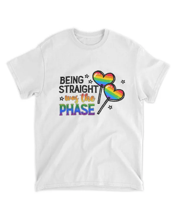 RD Straight Was The Phase Shirt, LGBT Shirt, Gay Pride, Lesbian Pride, LGBT Pride, Bisexual Shirt