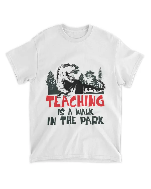 RD Teaching is a Walk in the Park, Dinosaur, School Teacher, Classroom, Students