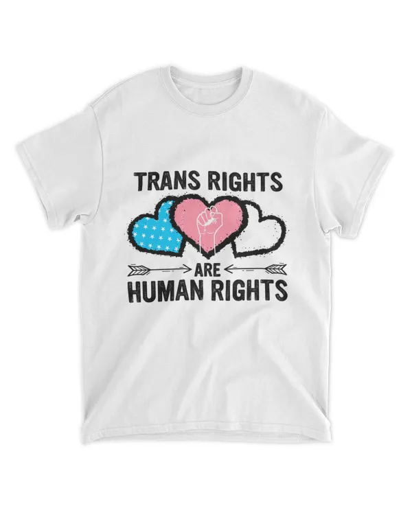 RD Trans Rights are Human Rights Shirt, American Flag Shirt, LGBTQ Shirt, Equality T Shirt