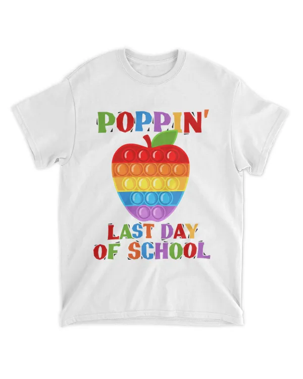 RD Poppin' Last Day Of School Shirt, Pop It Lover, Summer Vacation, Graduation Outfit