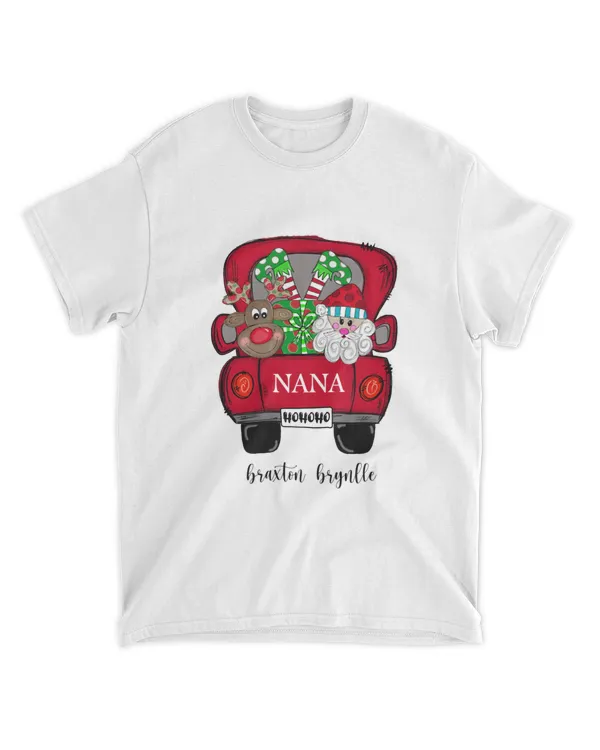 Christmas Grandma Shirt, Nana Christmas Car Shirt, Womens Xmas Shirt, Holiday Gifts