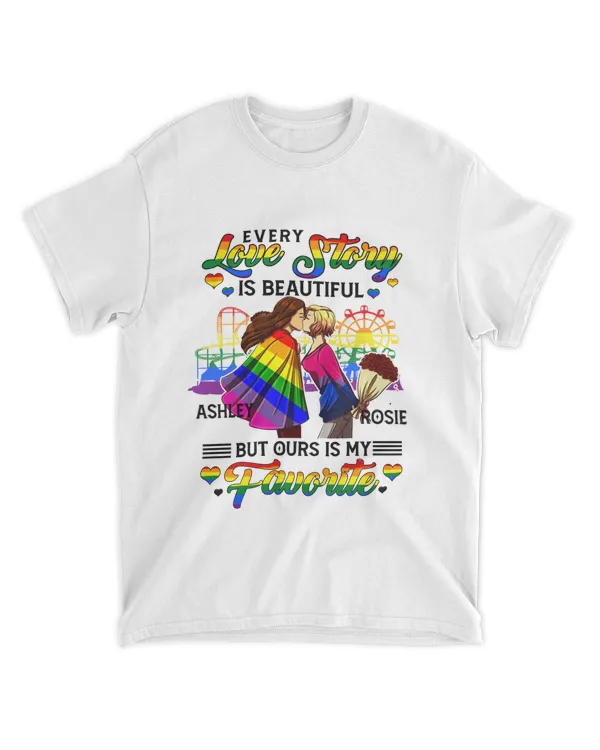 RD LGBT Every Love Story Is Beautiful shirt