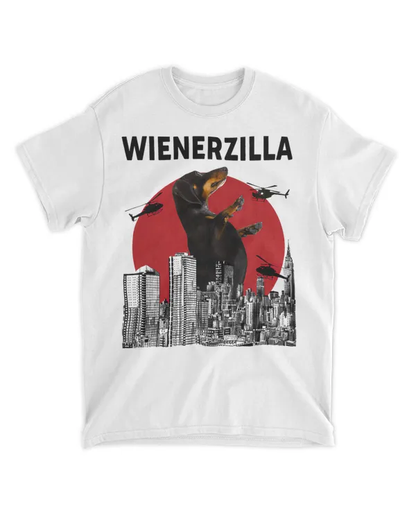 Wienerzilla Funny Wiener Dog Dachshund Lovers MOTHER'S T-Shirt