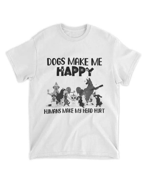 Dogs Make Me Happy