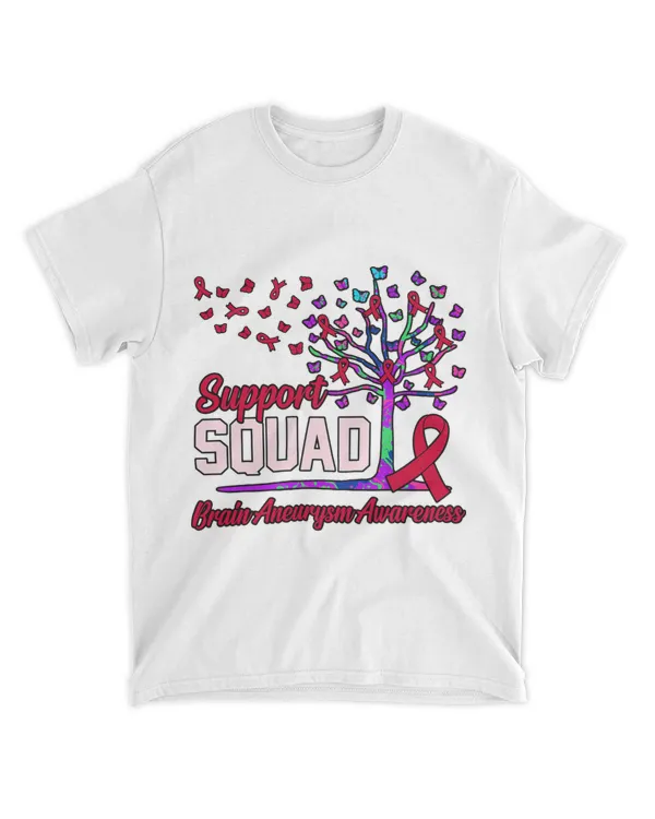 Support Squad Brain Aneurysm Awareness Month Support Graphic