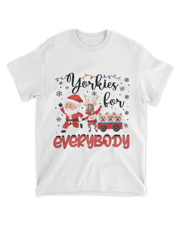 Yorkshire Terrier Christmas Yorkies For Everybody Xmas