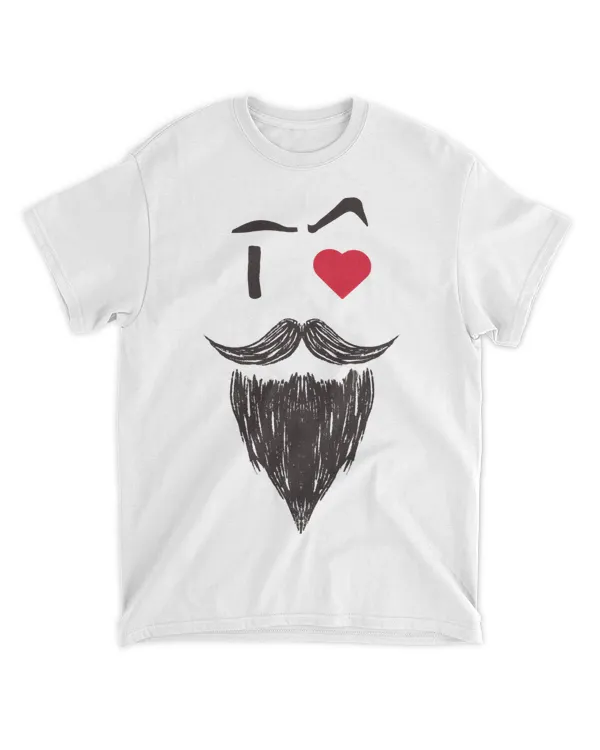 Mens Hair Men Facial Barber Moustache Goatee Fun Cute