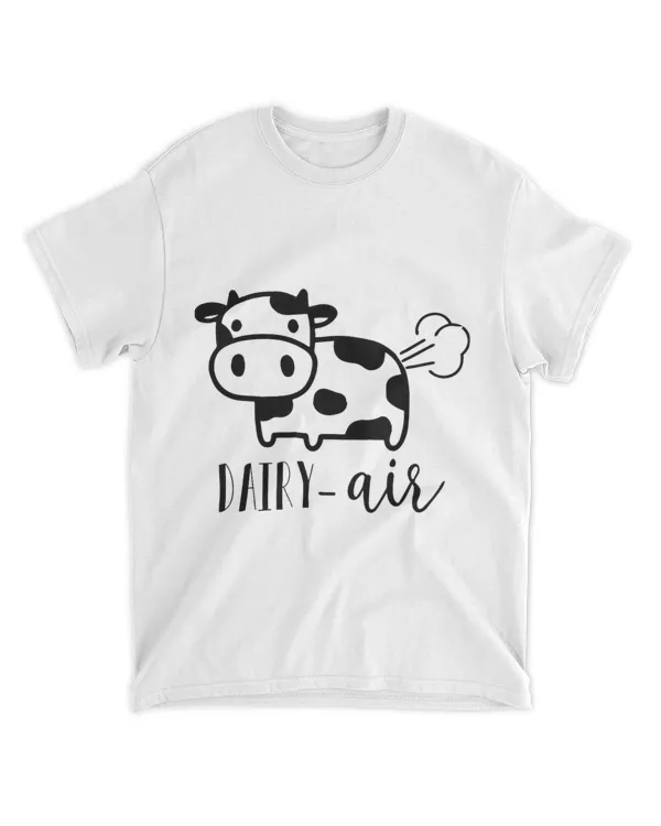 Funny Cow pun Dairy Air gift fart humor