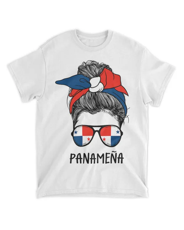 Panamanian Panameña Girl Panamanian Heritage Panama Flag