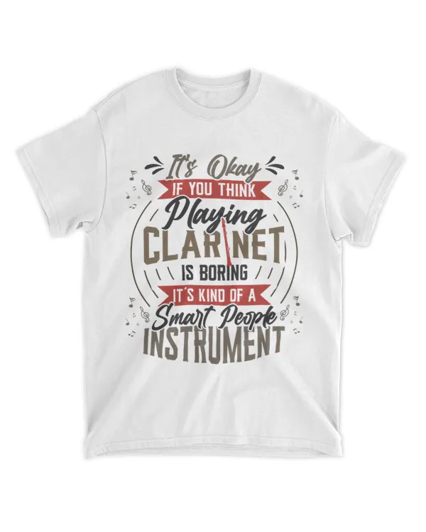 Playing Clarinet Player Clarinetist 32
