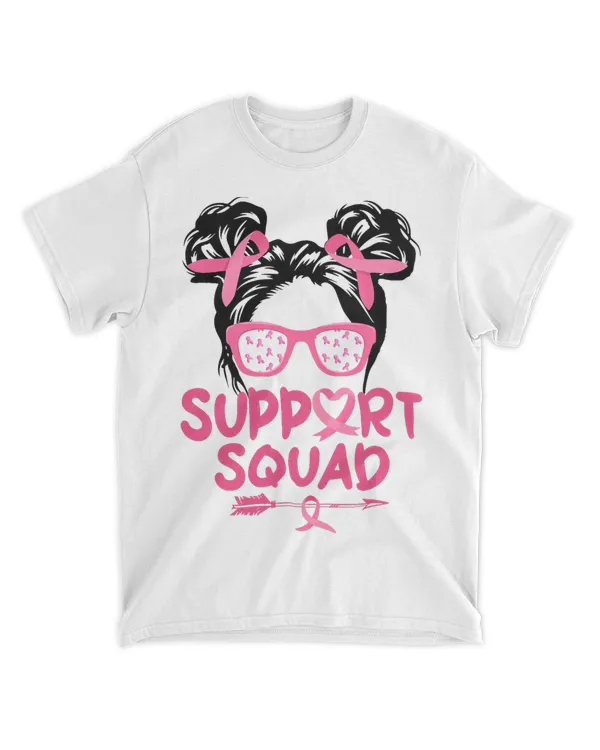 support squad breast cancer awareness pink ribbon s
