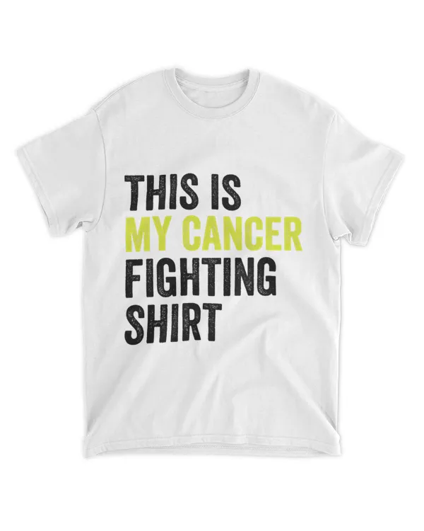 This Is My Cancer Fighting Shirt Tumor Leukemia Cancer Beat