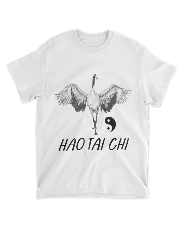 Hao Tai Chi Crane Pose Sketch