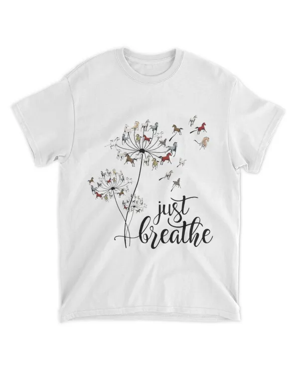Horse Just Breathe Positive Thinking Just Breathe Lungs