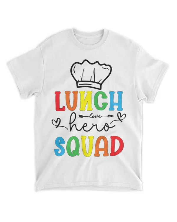 School Lunch Hero Squad Funny Cafeteria Workers Crew Lady 21