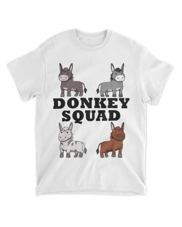Baby Donkey Squad Cute Mule