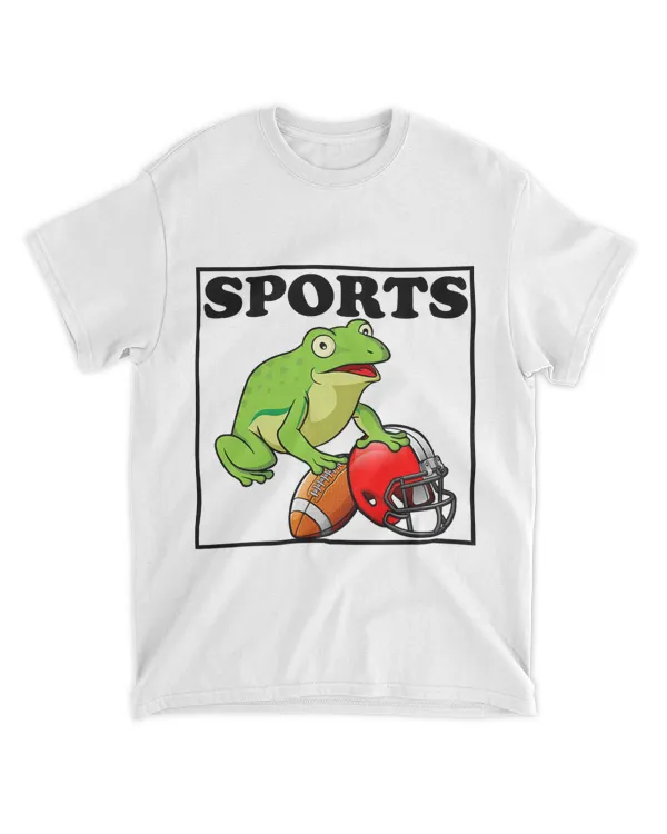 Sports Frog American Football Amphibian