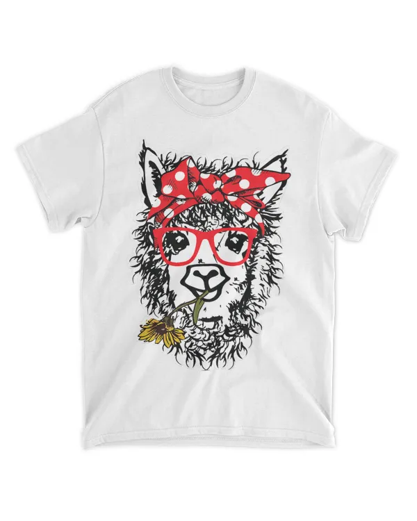 Womens Llama Alpaca Funny Llama Animal Graphics