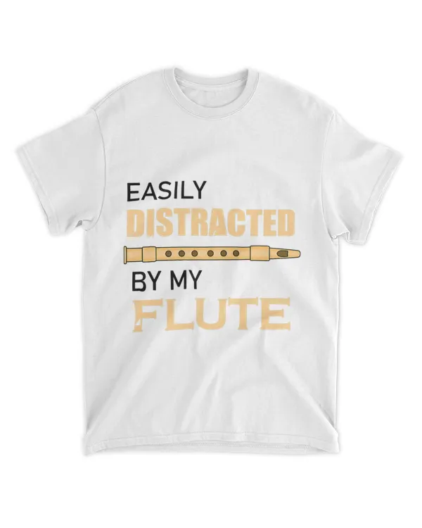 Distracted by Flute Ironic Flutist Concert Orchestra