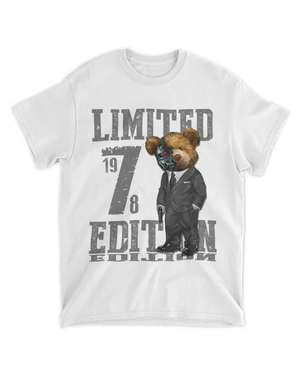 Limited 1978 Edition Bear Birthday Design