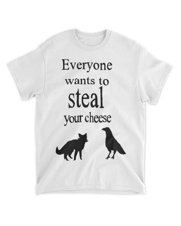 Foxes Everyone Wants To Steal Your Cheese And Crow Animals