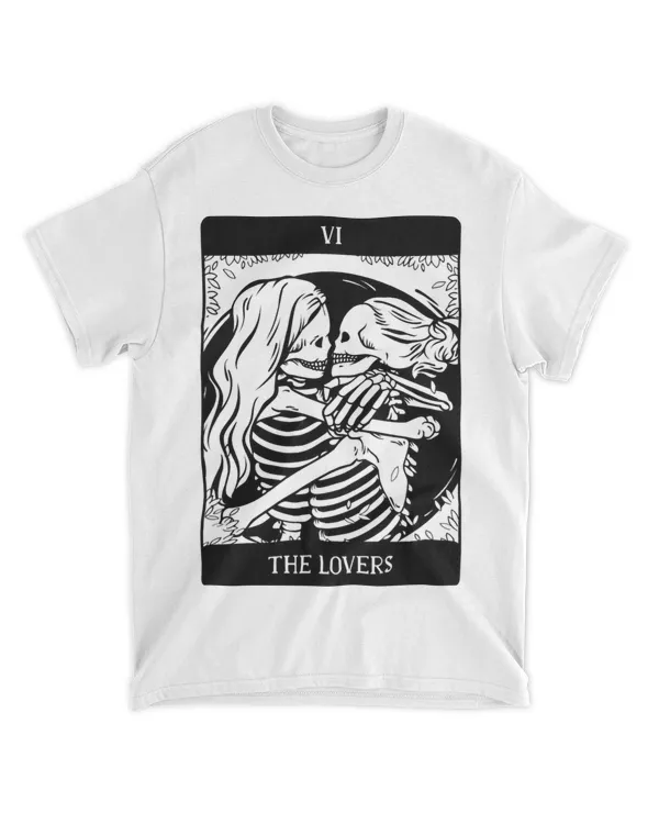 The Lovers Tarot Card Occult Goth Lesbian Halloween Costume