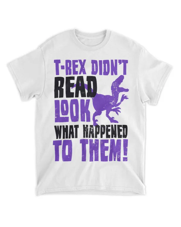 TRex Didnt Read Design TRex Teacher