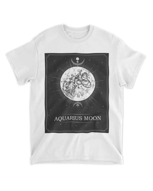 Aquarius Moon Astrology Tarot Card Full Moon
