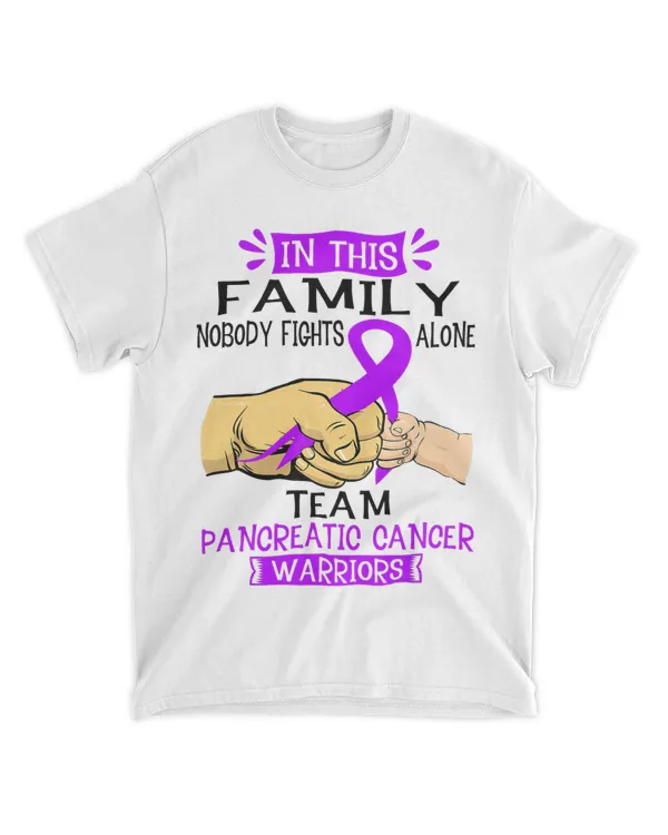 Family Nobody Fights Alone Team Pancreatic Cancer Warriors