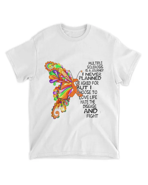 Butterfly Multiple Sclerosis Is A Journey Sclerosis Warrior