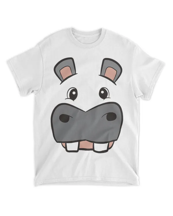 Funny Hippo Costume Lazy Halloween Costume Hippopotamus