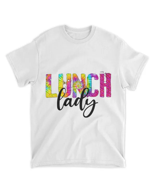 Lunch Lady Tie Dye Style