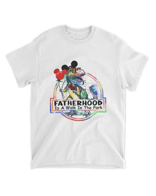 Fatherhood is a walk in the park