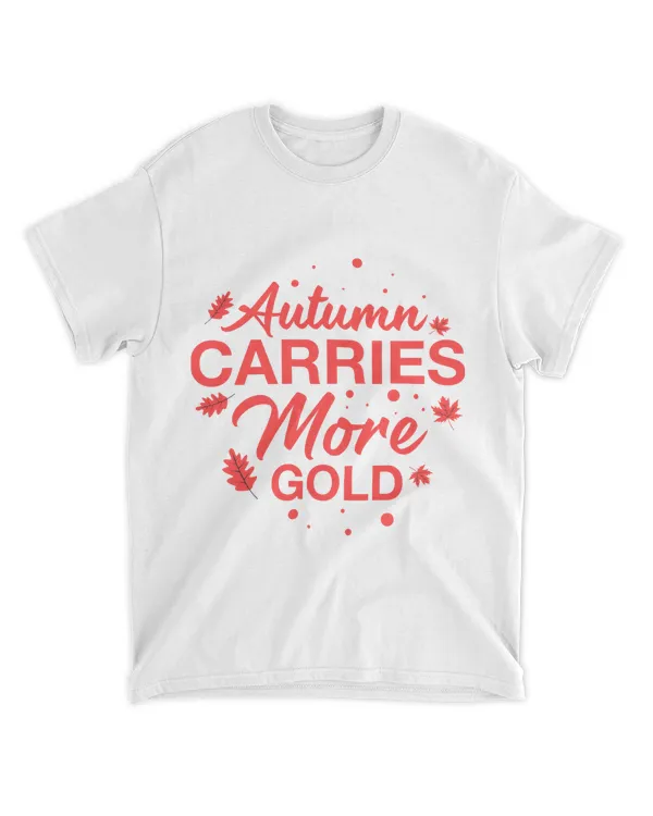 Autumn Carries More Gold