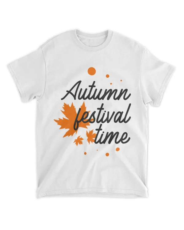 Autumn Festival Time, Autumn Shirt for Family