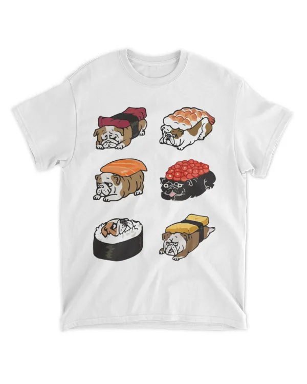 English Bulldog Sushi