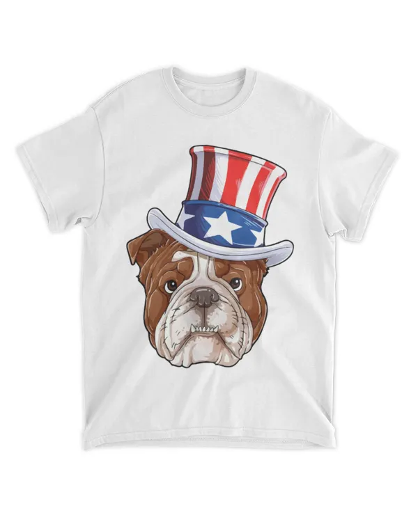 English Bulldog Uncle Sam