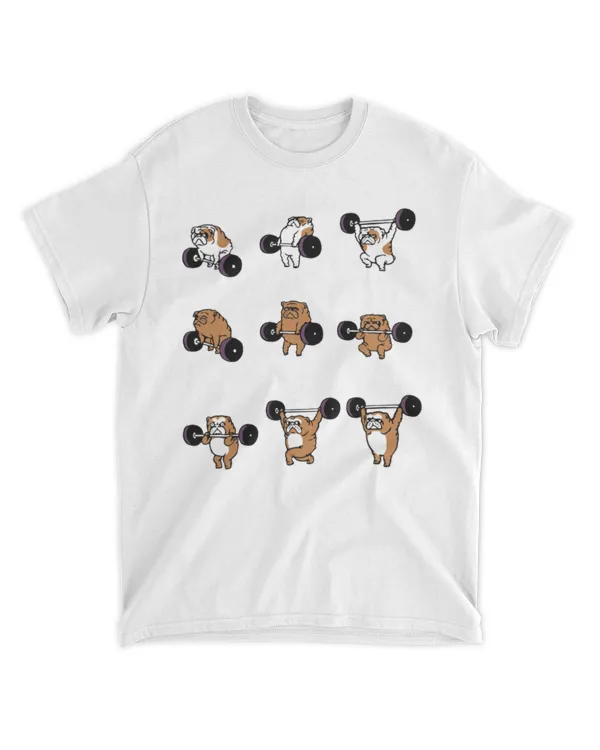 English Bulldog Weightlifting 2