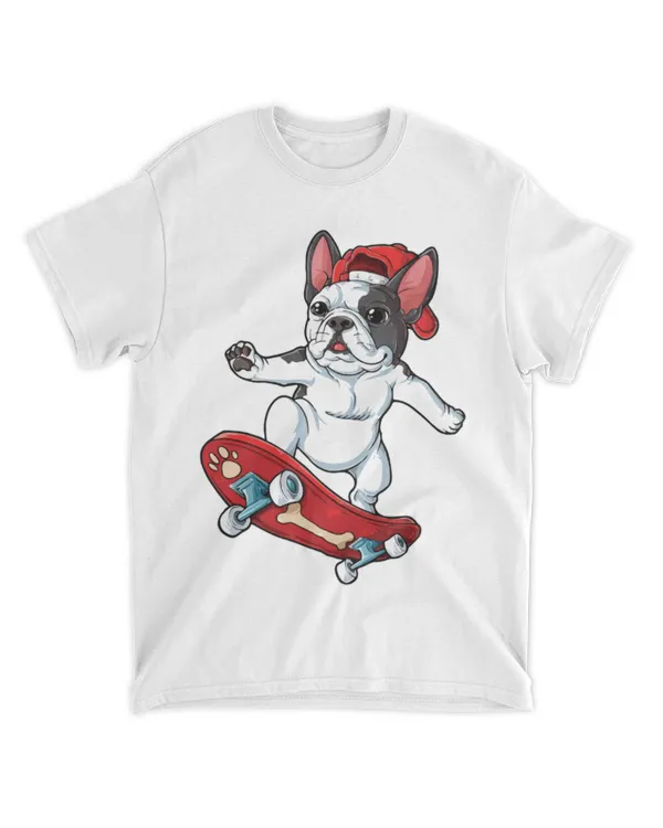 French Bulldog Skateboard