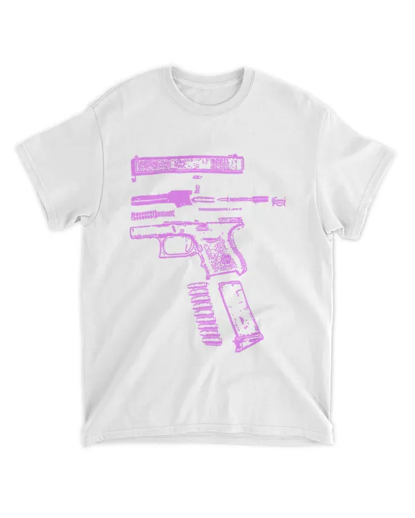 Wow In Glock We Trust White - Sweatshirt- Teebliss
