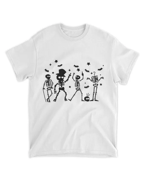 HALLOWEEN SHIRT 139 - Dancing Skeletons, Halloween Party