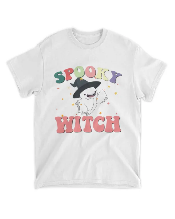Halloween Shirt - Spooky, Vibes, Spooky Witch (6)