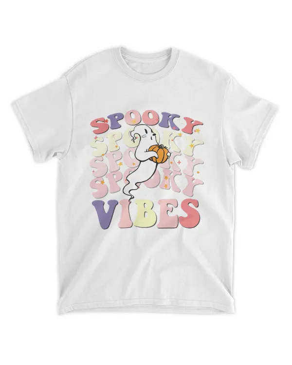 Halloween Shirt - Spooky Vibes, Let's Go Ghouls, Spooky Season (8)