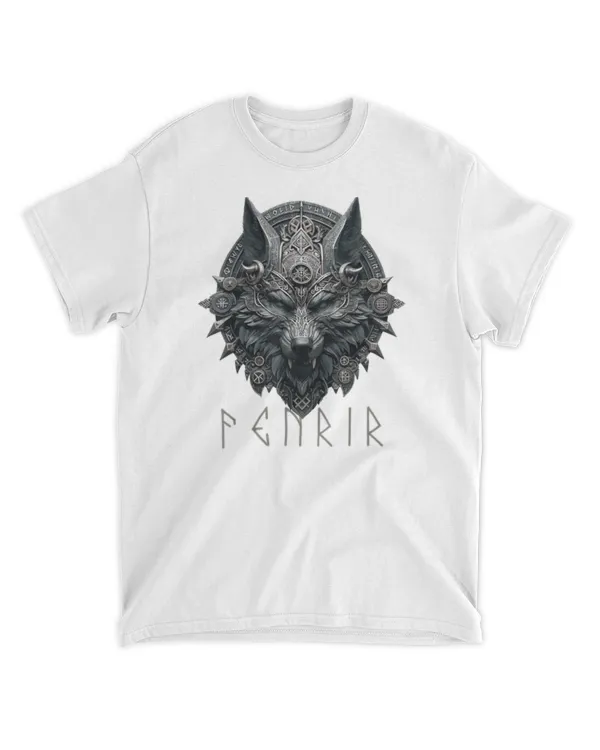 Norse Mythology Pagan Nordic Wolf Viking Design Ragnarok wlv